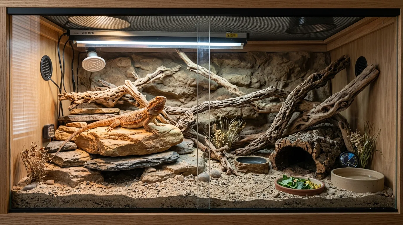 11 Bearded Dragon Enclosure Ideas for a Happy Pet